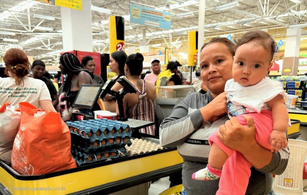 Alcaldía y Fundación Éxito iniciaron la entrega de apoyo alimentario a madres gestantes y lactantes