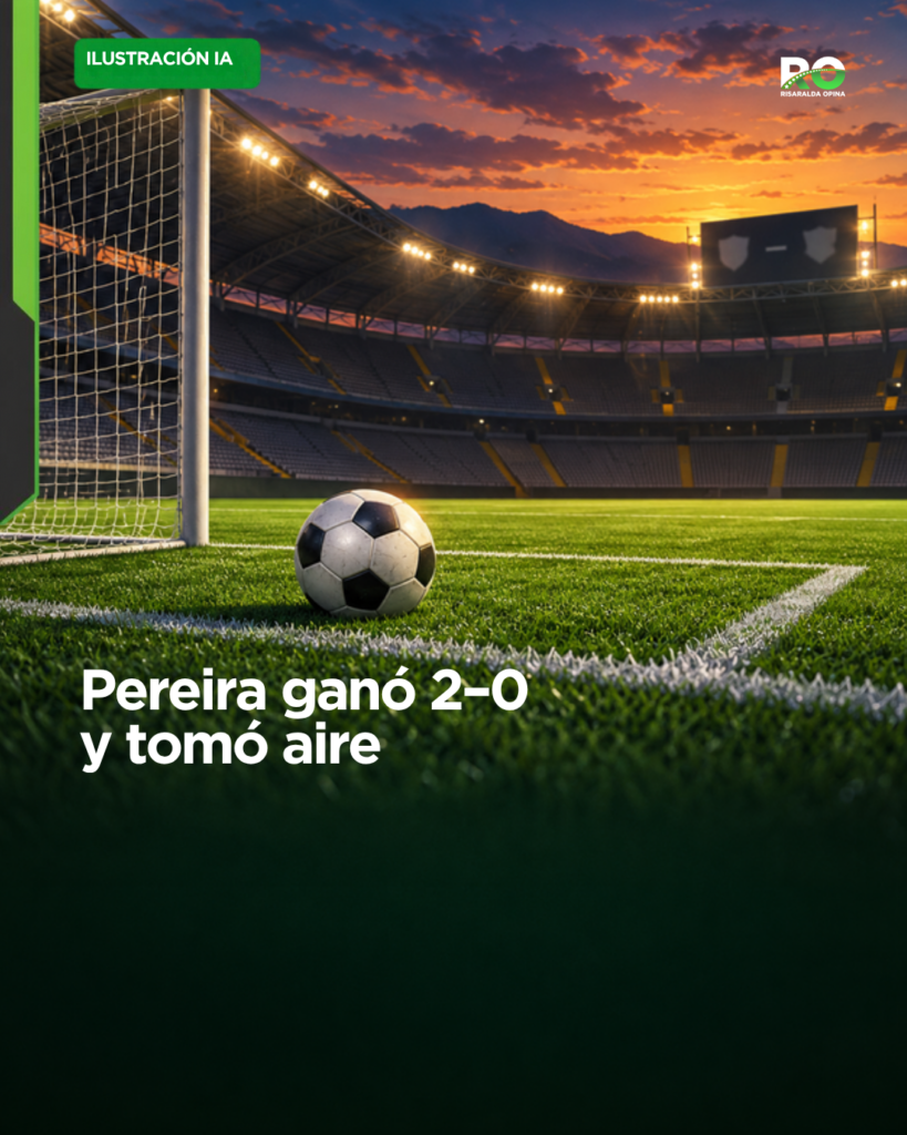 Deportivo Pereira vence 2–0 a Boyacá Chicó y toma aire en la Liga